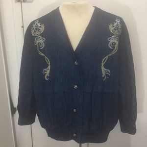 VINTAGE LIGHTWEIGHT DENIM JACKETS SIZE XL